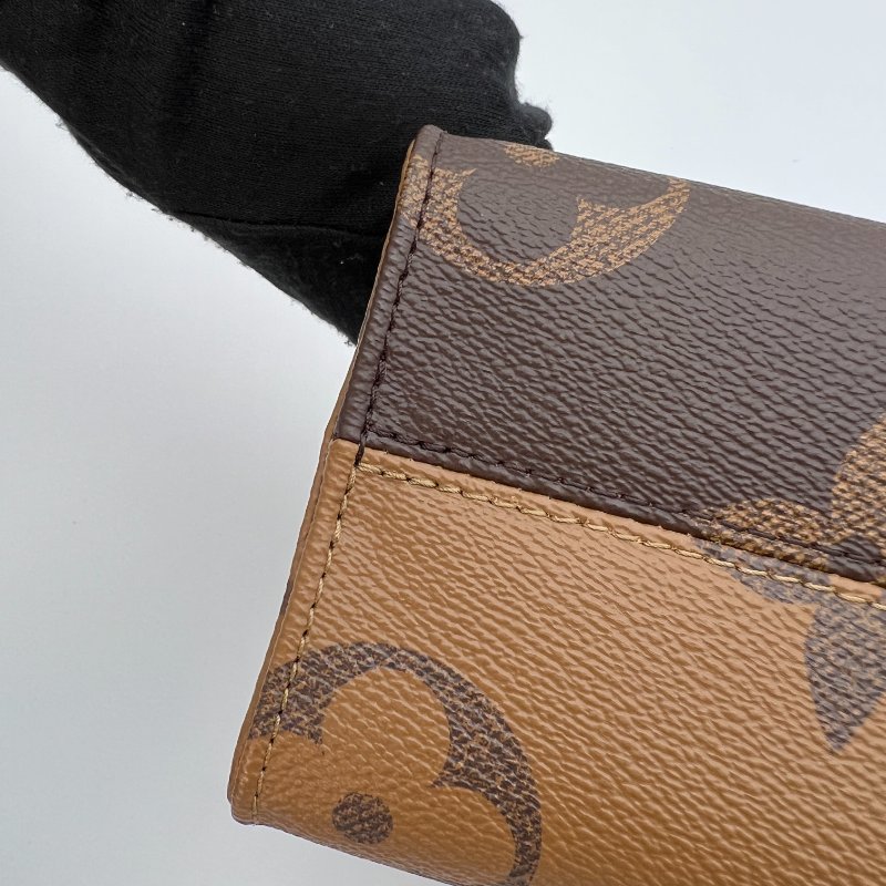 降價【LV】2023爆款 老花字紋 OnTheGo PM 三合一手提肩背購物二用包 M46373-14