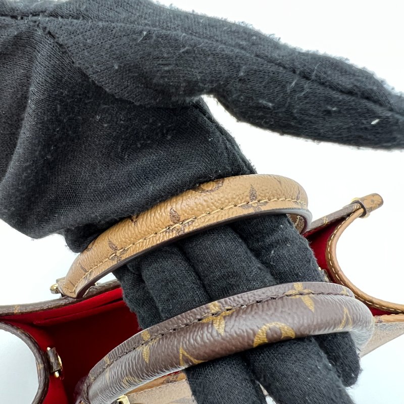 降價【LV】2023爆款 老花字紋 OnTheGo PM 三合一手提肩背購物二用包 M46373-18