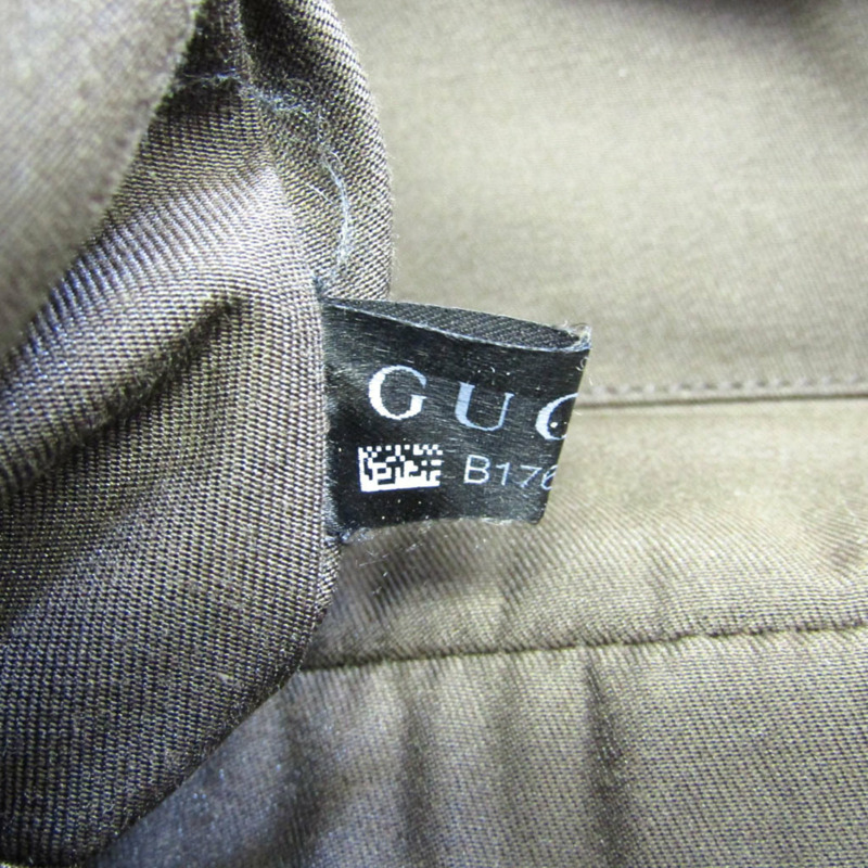 【日本直送】Gucci Abbey GG 圖案 130939 女士皮革，GG 帆布手提包深棕色，米白色-9