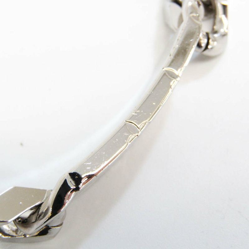 【日本直送】Louis Vuitton 鍊式手鍊 Monogram M62486 金屬手鐲 銀-5