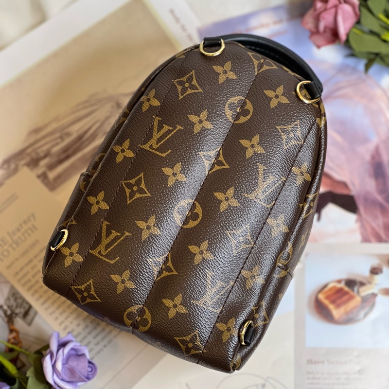 LV mini  後背包 小書包 <晶片款><新款拉鍊>-2