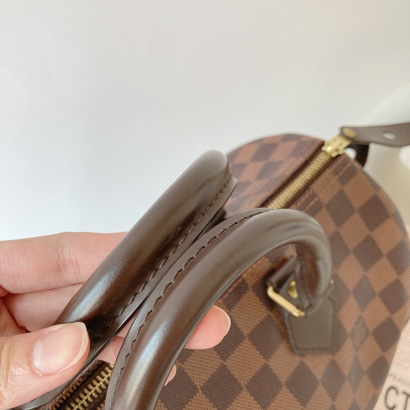 LV 格紋 speedy 30公分-2