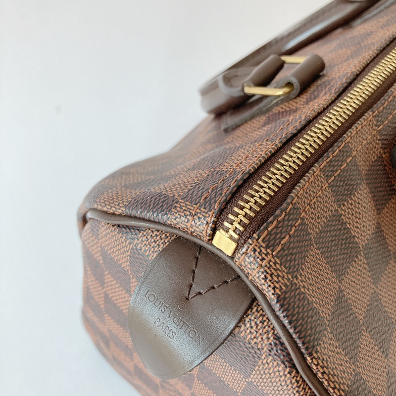 LV 格紋 speedy 30公分-3