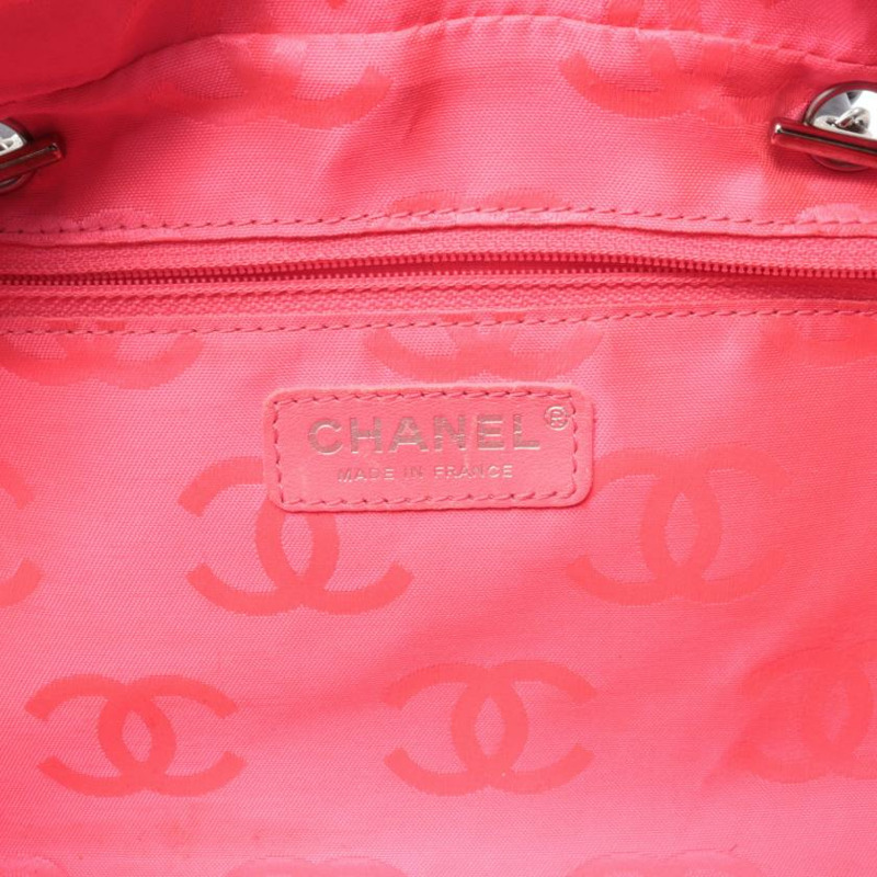 【日本直送】中古CHANEL[B]康鵬系列保齡球包肩包釉面-3