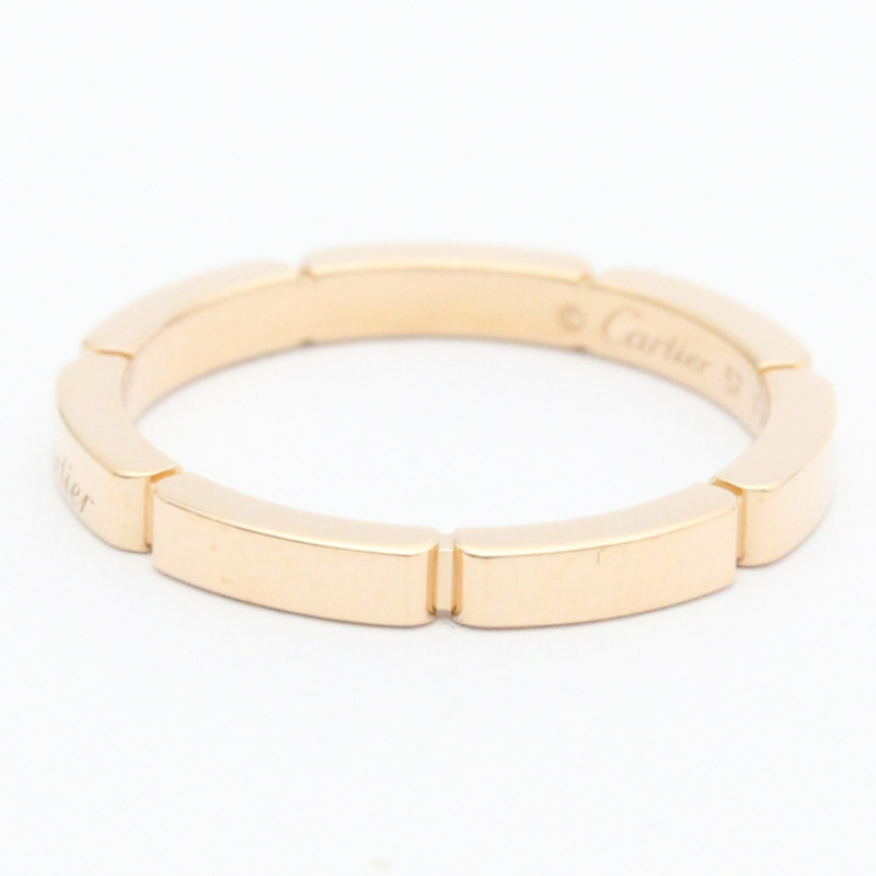 【日本直送】Cartier Maillon Panthere 玫瑰金 (18K) 時尚無石戒指玫瑰金-2