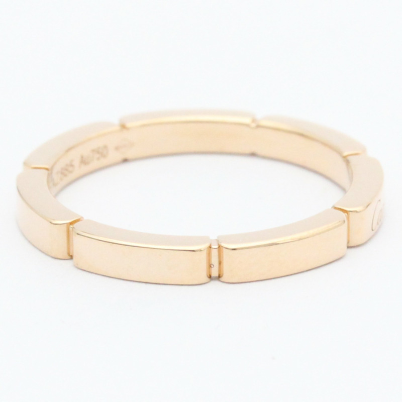 【日本直送】Cartier Maillon Panthere 玫瑰金 (18K) 時尚無石戒指玫瑰金-4
