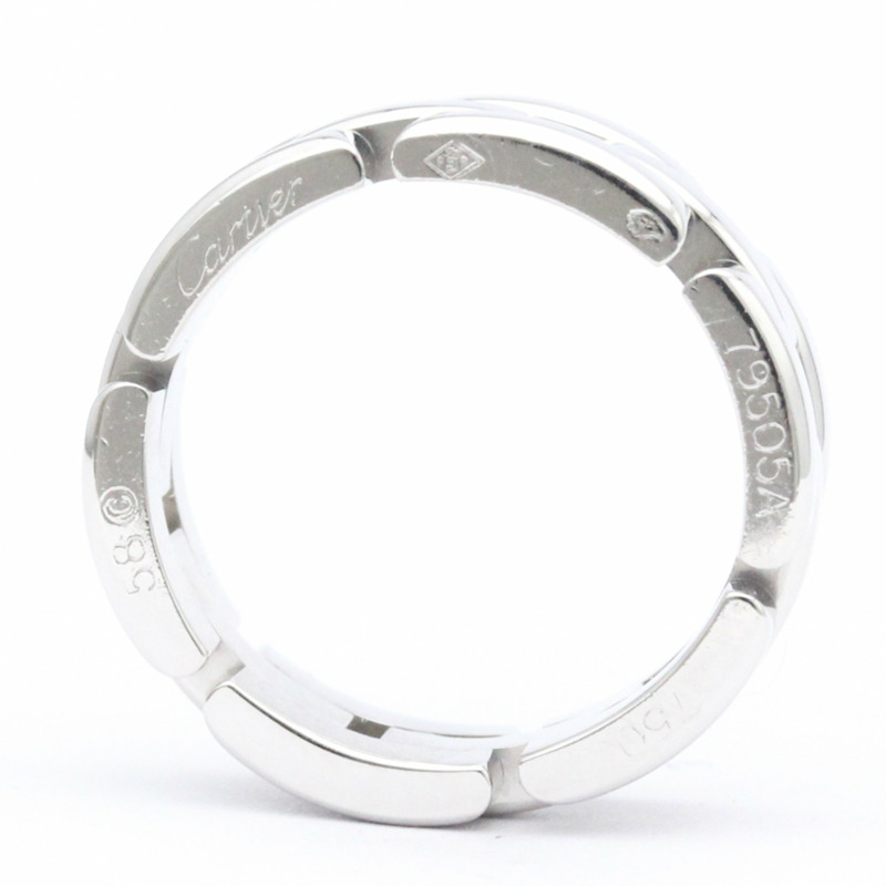 【日本直送】Cartier Maillon Panthère 戒指 白金 (18K) 時尚無石戒指 銀-1