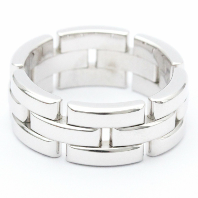 【日本直送】Cartier Maillon Panthère 戒指 白金 (18K) 時尚無石戒指 銀-2