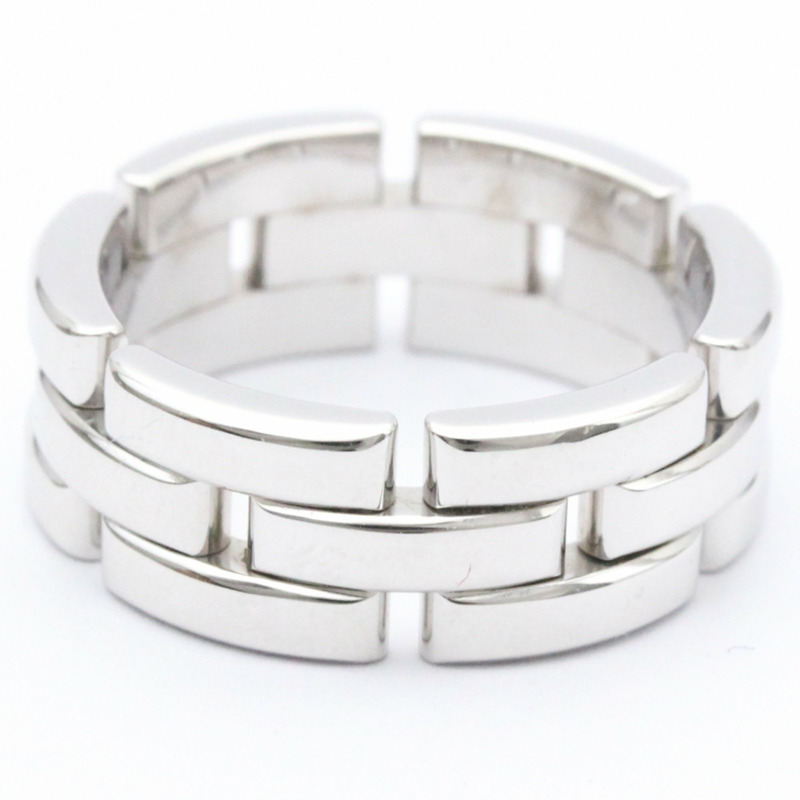 【日本直送】Cartier Maillon Panthère 戒指 白金 (18K) 時尚無石戒指 銀-3