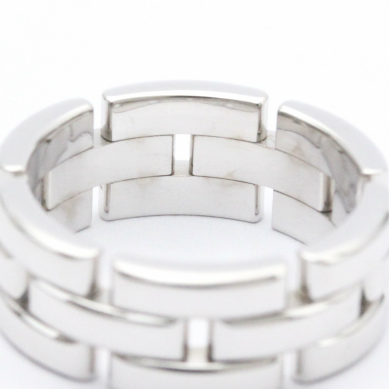 【日本直送】Cartier Maillon Panthère 戒指 白金 (18K) 時尚無石戒指 銀-5