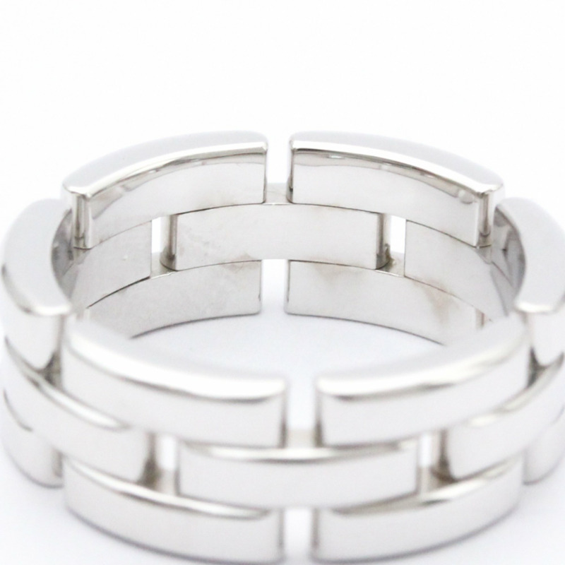 【日本直送】Cartier Maillon Panthère 戒指 白金 (18K) 時尚無石戒指 銀-6