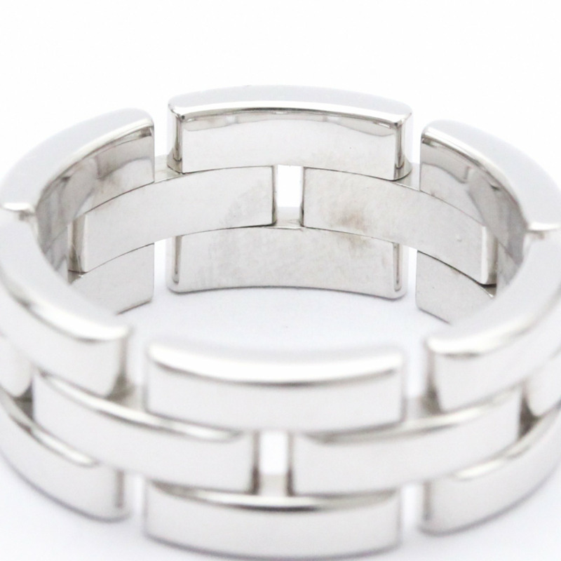 【日本直送】Cartier Maillon Panthère 戒指 白金 (18K) 時尚無石戒指 銀-7