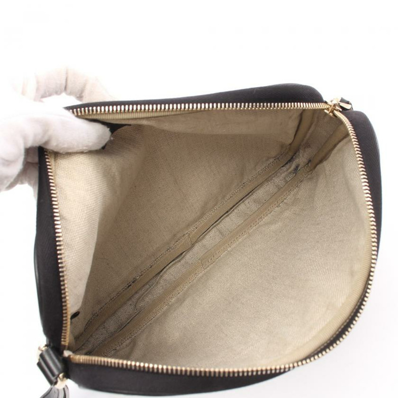 【日本直送】中古GUCCI[B]微 gucci sima 手拿包 皮革 黑色-2