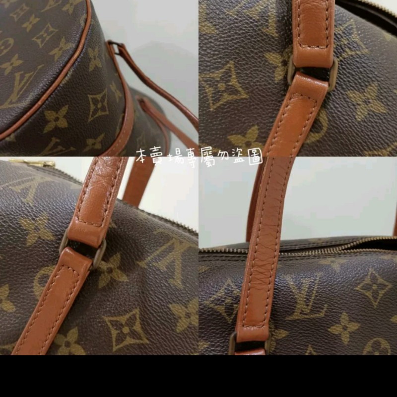 (再次降價)【LV 中古包】巴比倫圓筒子母包 30CM/15CM-5