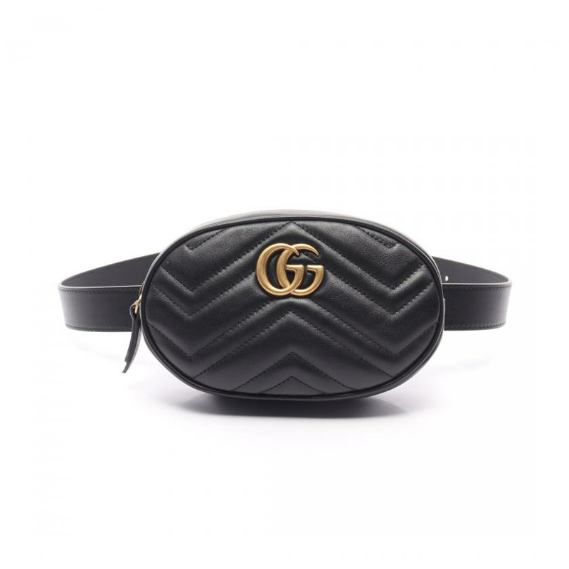 【日本直送】中古GUCCI[A]GGMarmont腰包隨身包-0