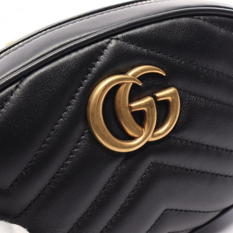 【日本直送】中古GUCCI[A]GGMarmont腰包隨身包-7