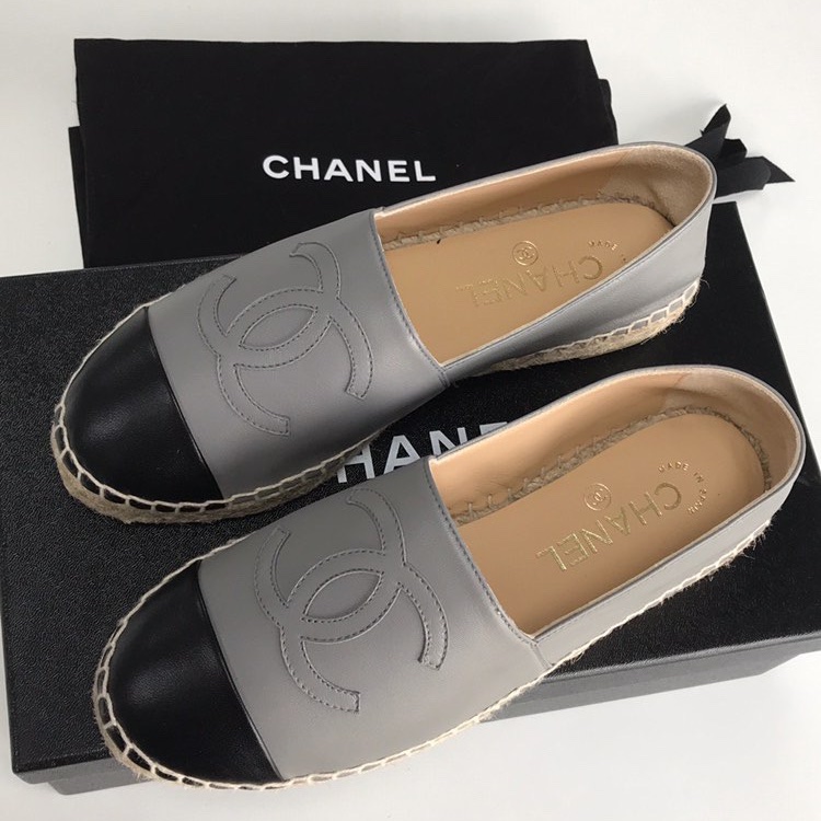 chanel22漁夫鞋 灰-0
