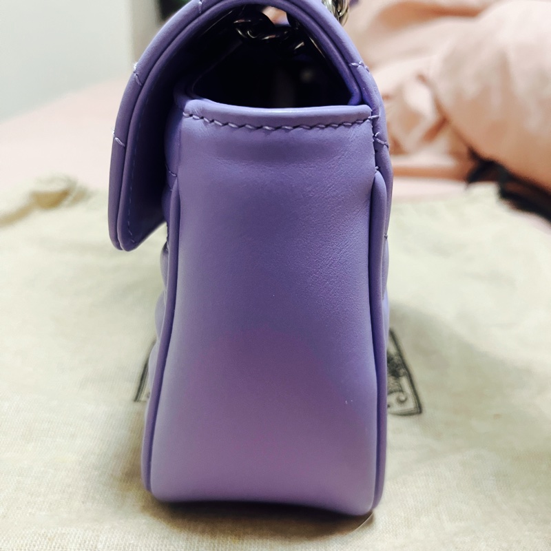 Gucci marmont 小型肩背包 紫色-4