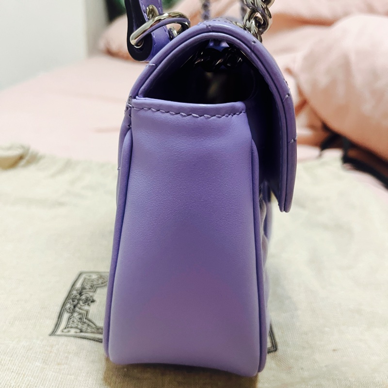 Gucci marmont 小型肩背包 紫色-5