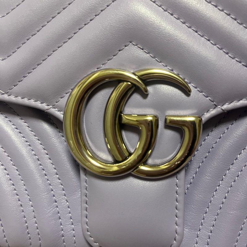 Gucci marmont 小型肩背包 紫色-7