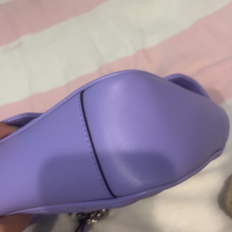 Gucci marmont 小型肩背包 紫色-19