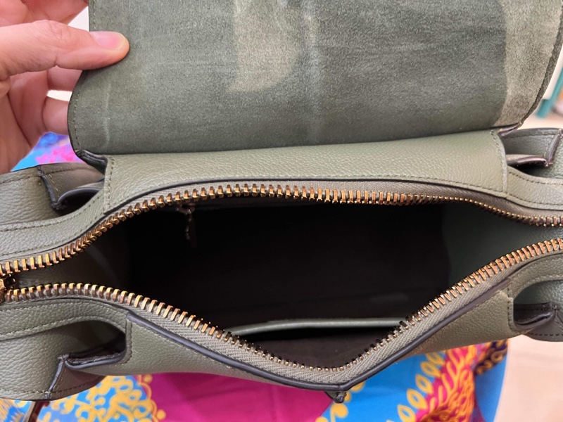 Tods Timeles T字裝飾小牛皮翻蓋肩包-5