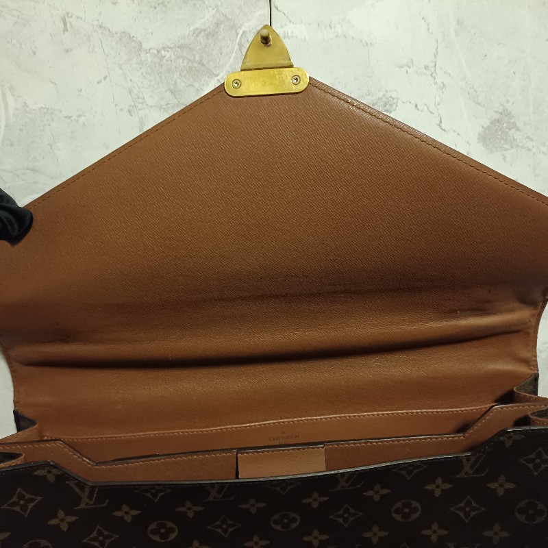 LV 中古古董蒙梭男士公文包/公事包/筆電包 Vintage M53331-17
