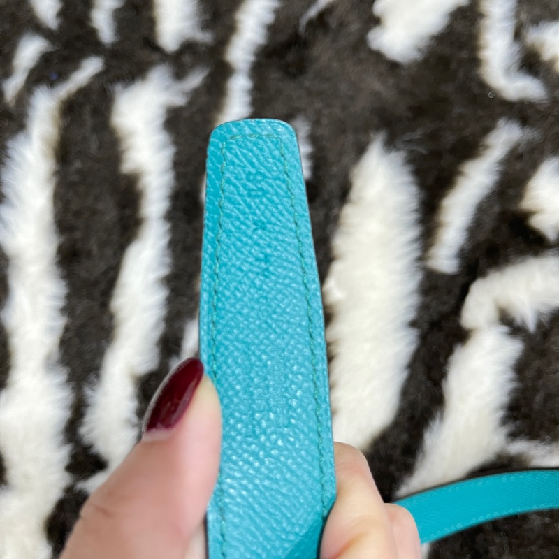 Hermes 愛馬仕雙面金扣皮帶-6