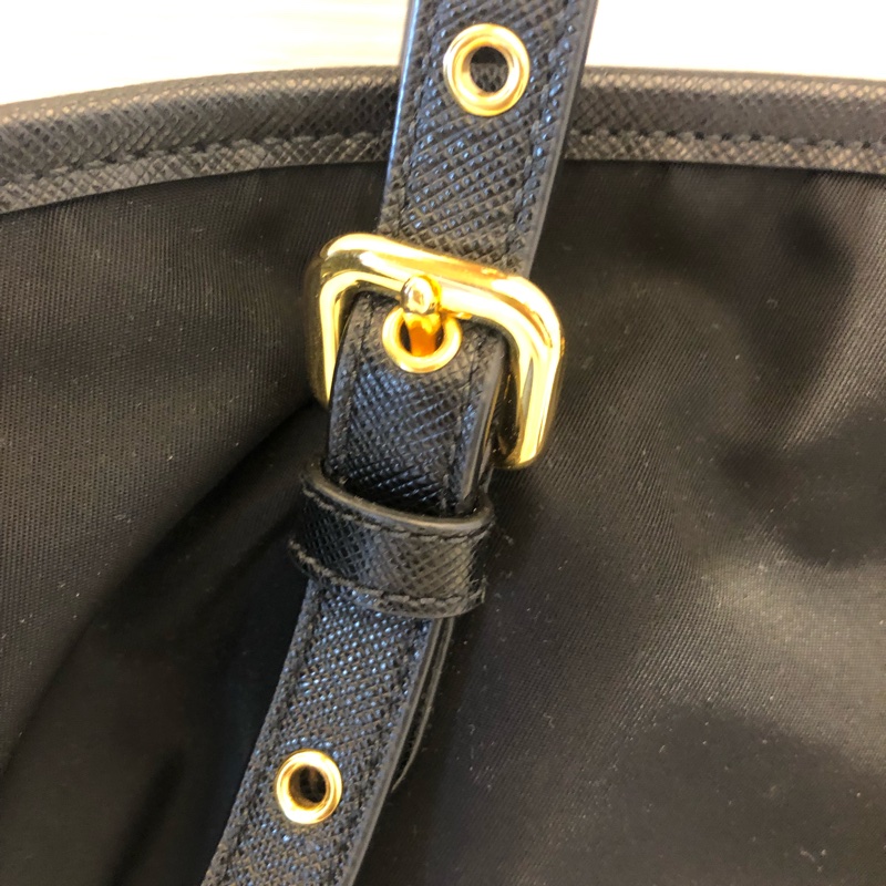 PRADA 托特包 黑色-5