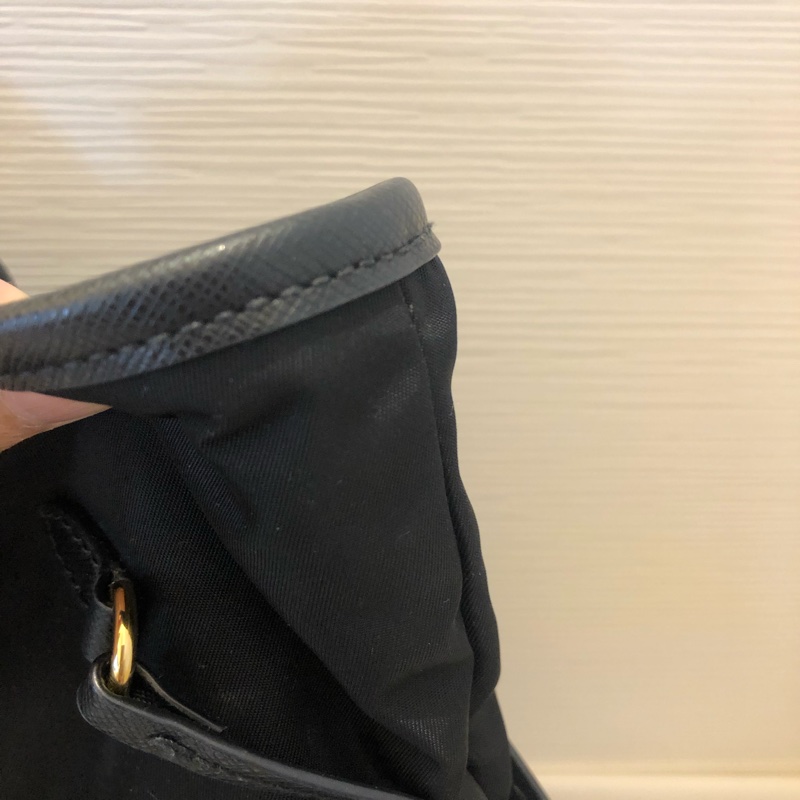 PRADA 托特包 黑色-6
