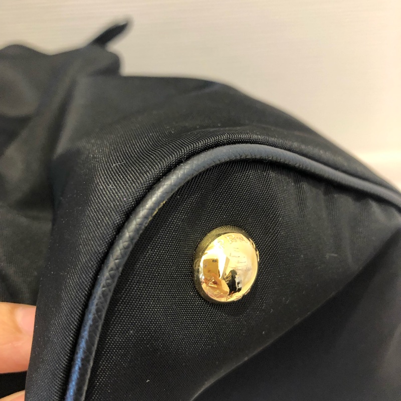 PRADA 托特包 黑色-8