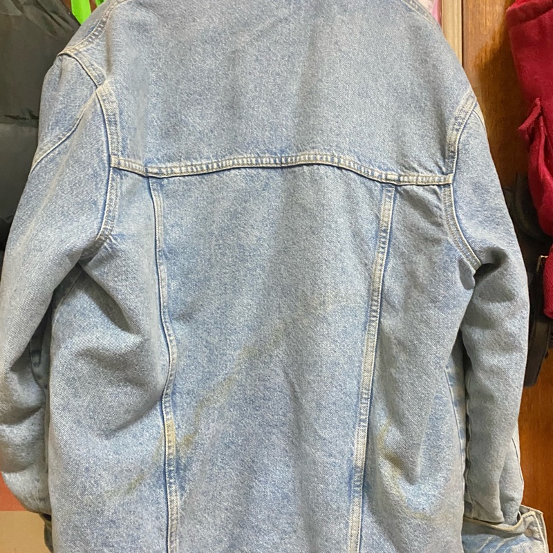 Tommy牛仔羔羊外套 (可小議價喔!-1