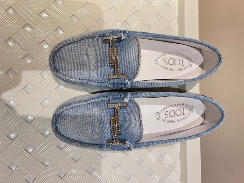 TODS牛仔布x Swarovski-0