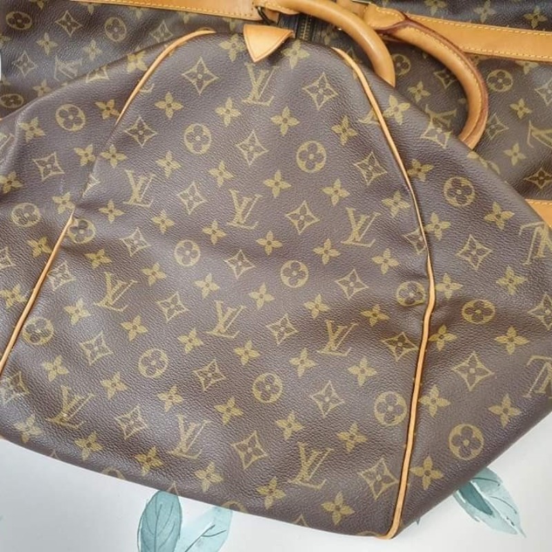 LV老花60公分旅行袋9成新-5