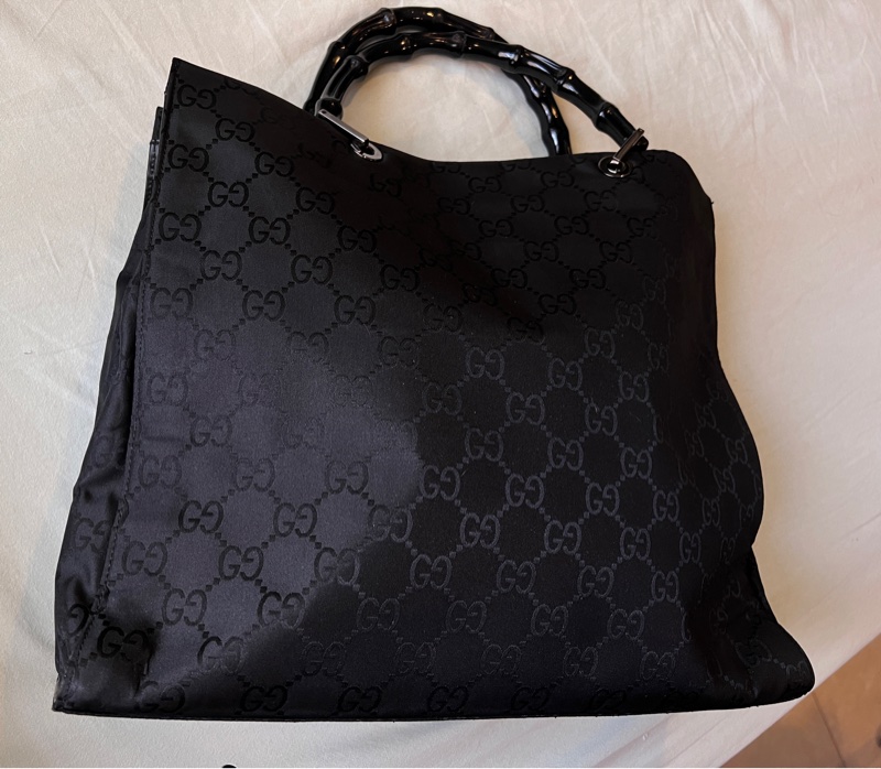 Gucci vintage bamboo bag-0