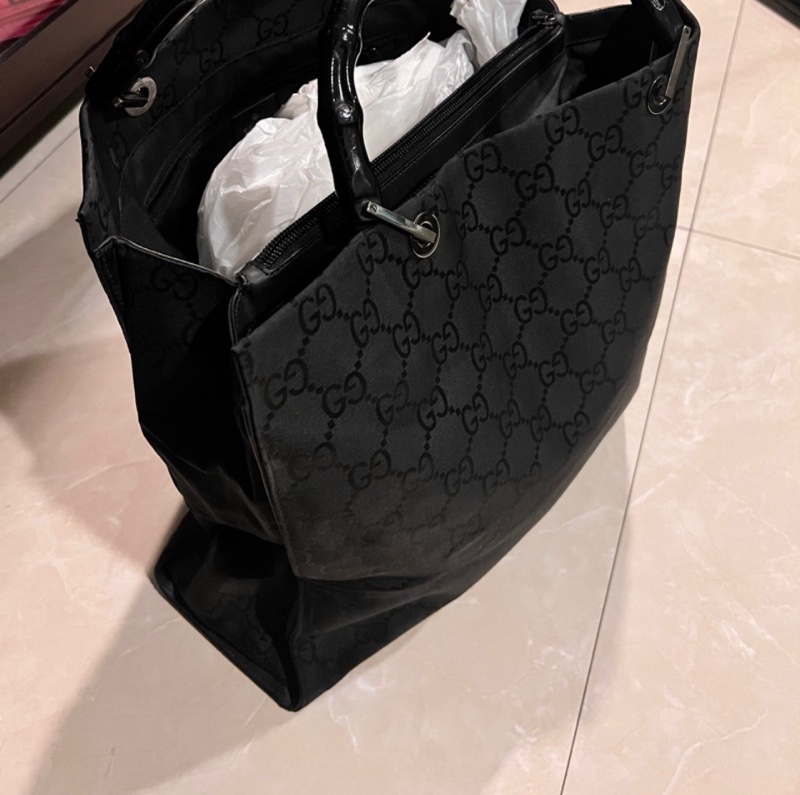 Gucci vintage bamboo bag-1