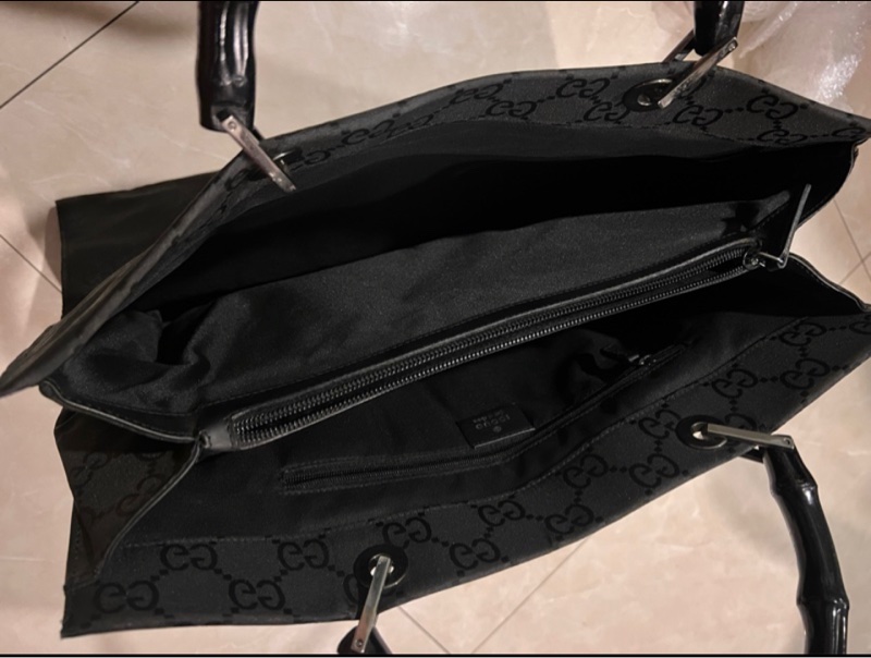Gucci vintage bamboo bag-4