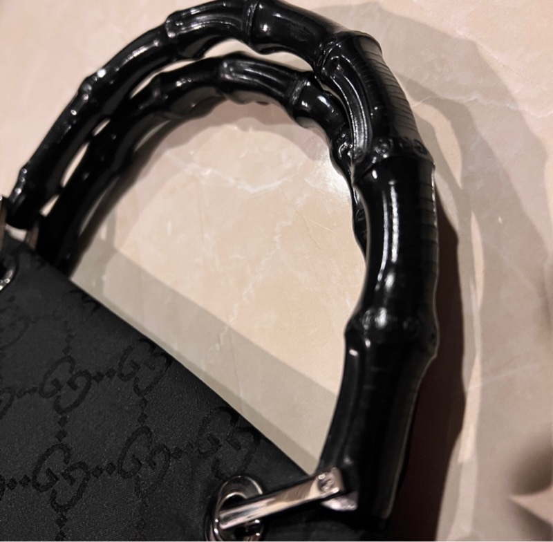 Gucci vintage bamboo bag-9
