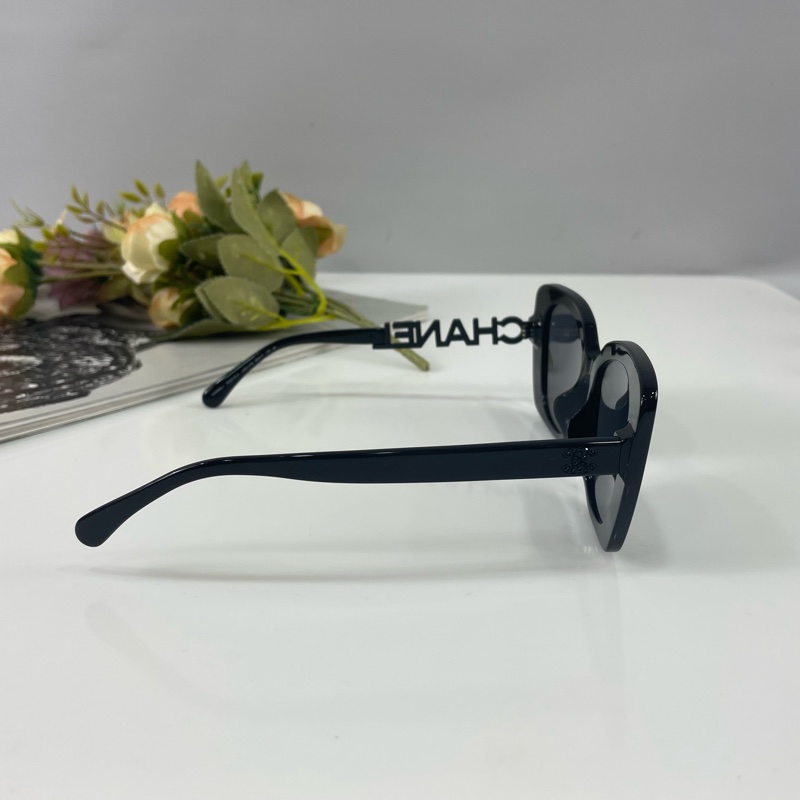 限時特惠😎 Chanel 5422B 字母logo 水鑽爽C方形太陽眼鏡-3