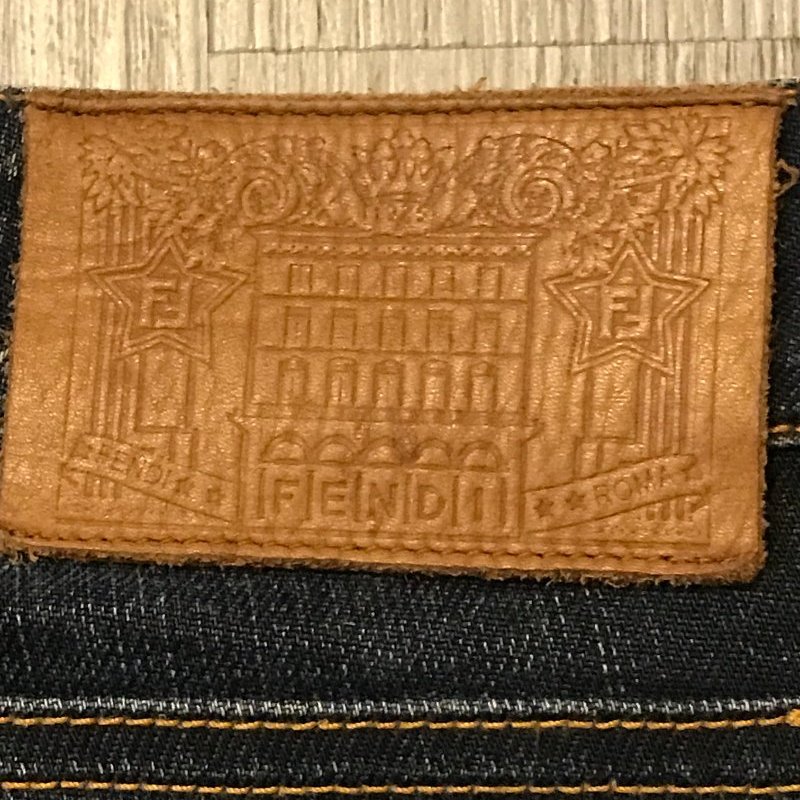 6) Fendi牛仔褲 M適穿 約7-8成新-4