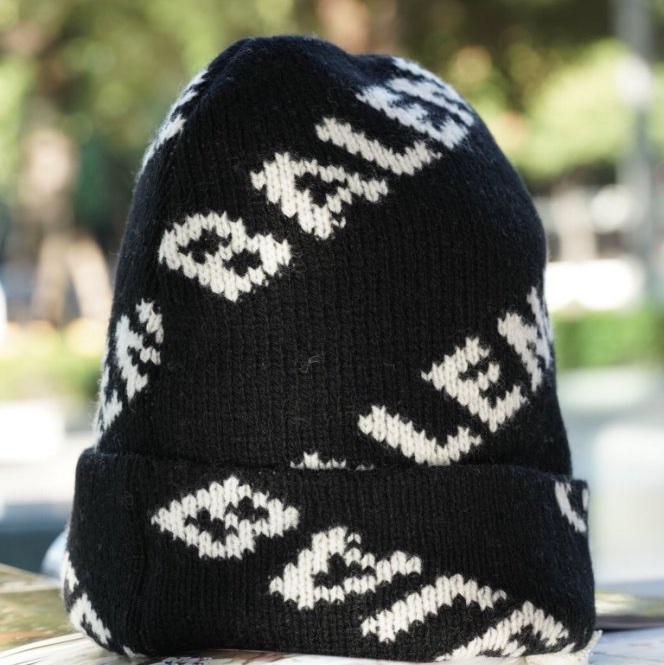 巴黎世家 Balenciaga logo wool hat 毛帽 黑-4