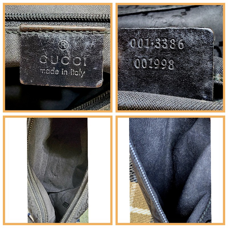 GUCCI 古馳 肩背包 單肩背包 腋下包 經典LOGO花紋-5