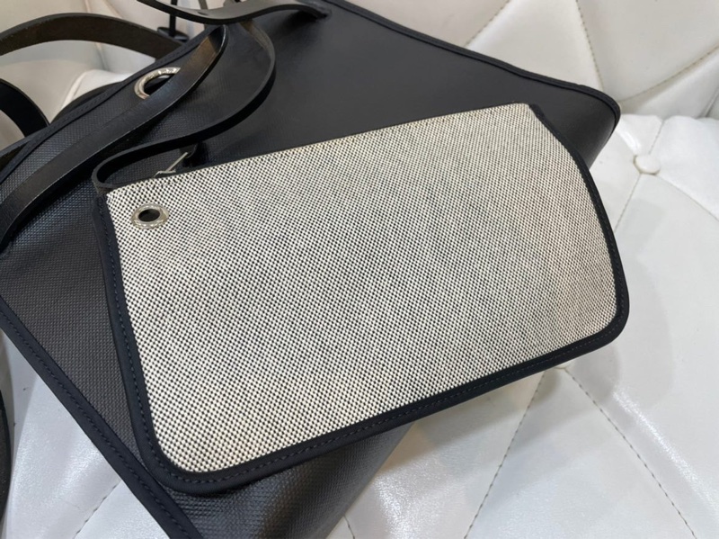 Hermes Herbag 31 黑銀防水布(降價)-12