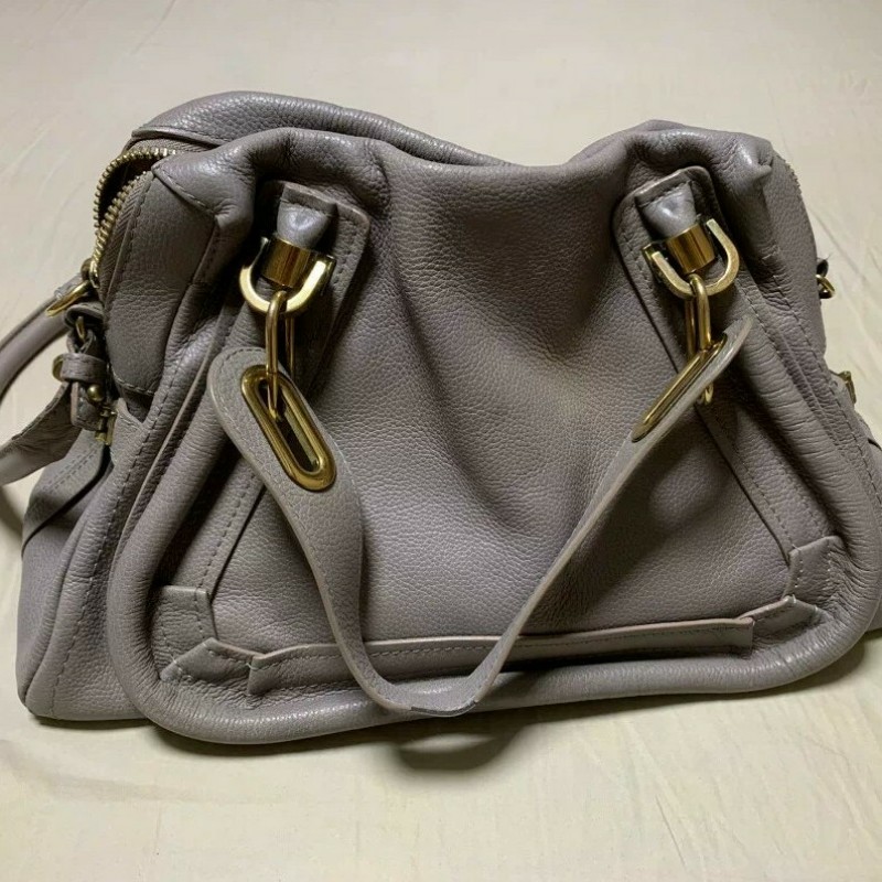 甜甜價❤️ Chloe paraty大象灰包包-0