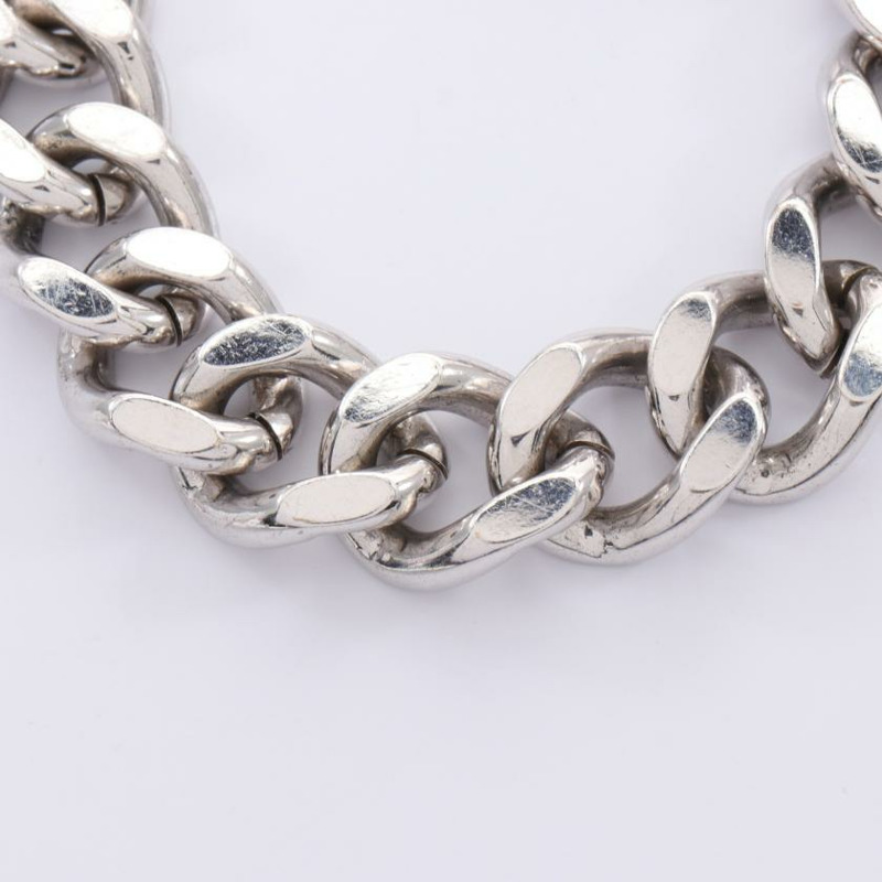 【日本直送】中古Dior HOMME[B]CD ICON 手鍊手環 銀色-4