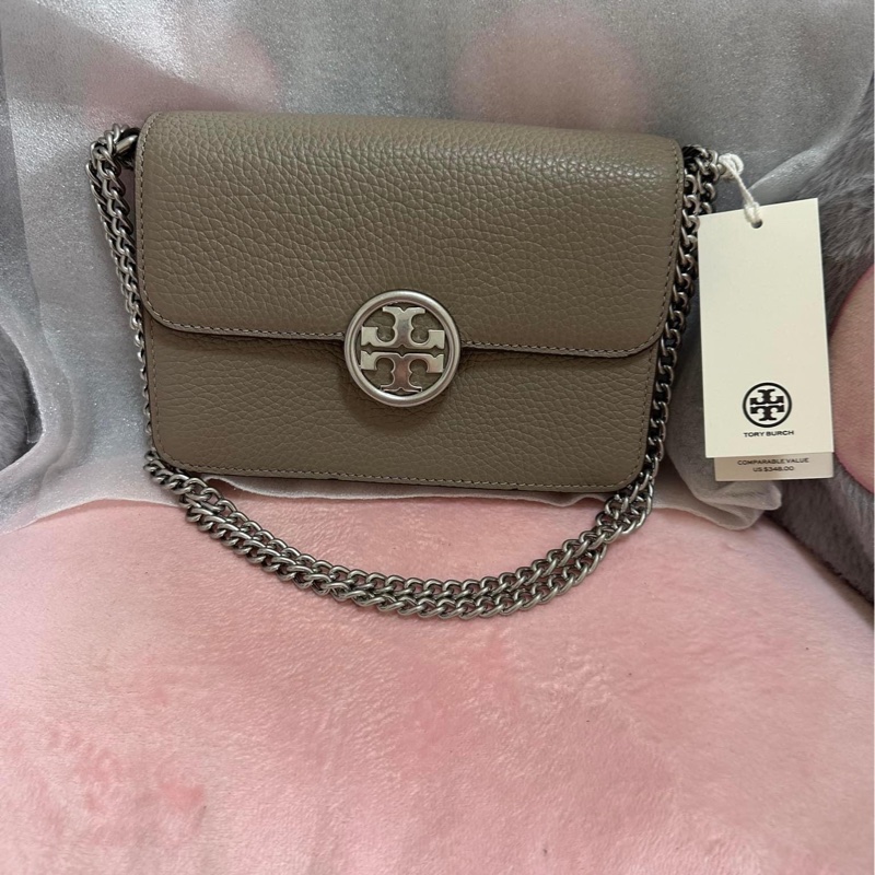 TB 大象灰圓標側背包-0