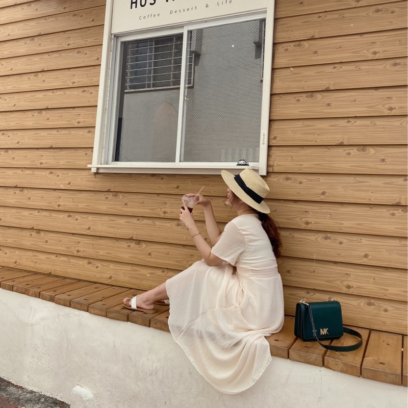 MK (Michael Kors) MK logo 滑面皮革側背包-0