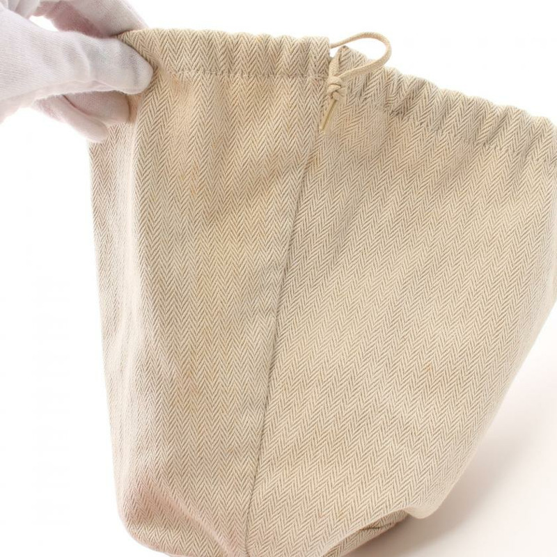 【日本直送】中古HERMES[B]MANGEOIRE PM  朱紅色 手提包 Taurillon Clemence牛皮 紅色 銀色五金 □I刻印-4