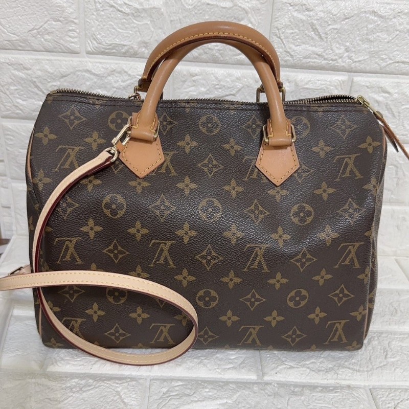 LV 原花 Speedy 30 波士頓包 手提包
背帶非原廠-4