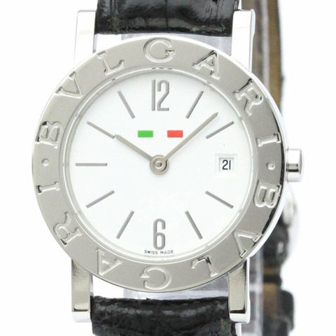 拋光 BVLGARI BVLGARI-BVLGARI 精鋼石英女士手錶 BB26SL BF558550